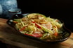 5 Mango Salat mit Garnelen